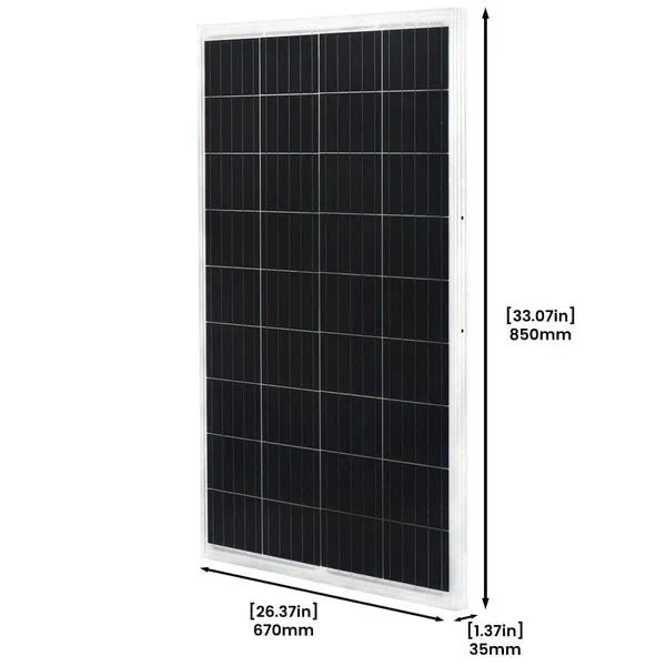 Natures Generator Lithium 3600 Pod With 2 x 100W Monocrystalline Solar Panels