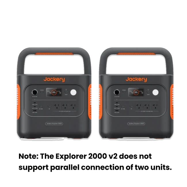 2 x Jackery Solar Generator 2000 v2 + 2 x SolarSaga 200W Portable Solar Panel