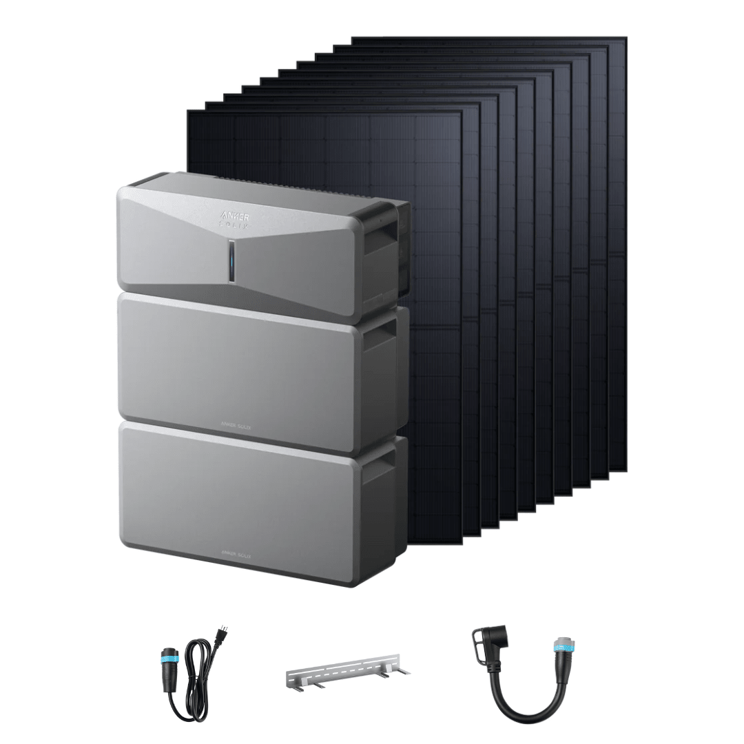 Anker SOLIX E10 Off-Grid Kits + 10 x 440W Rigid Solar Panels