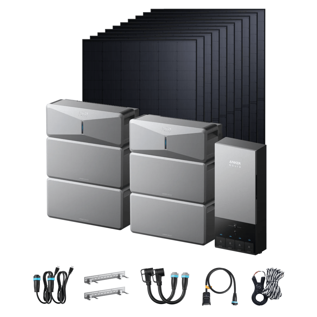 Anker SOLIX E10 Off-Grid Kits + 10 x 440W Rigid Solar Panels