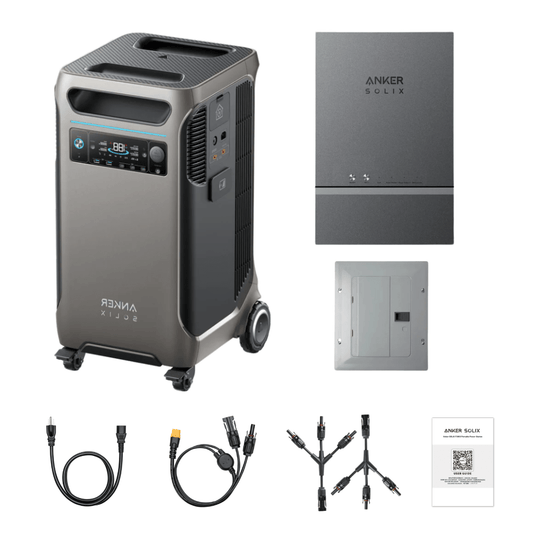 Anker SOLIX F3800 Solar Generator + Smart Home Power Kit