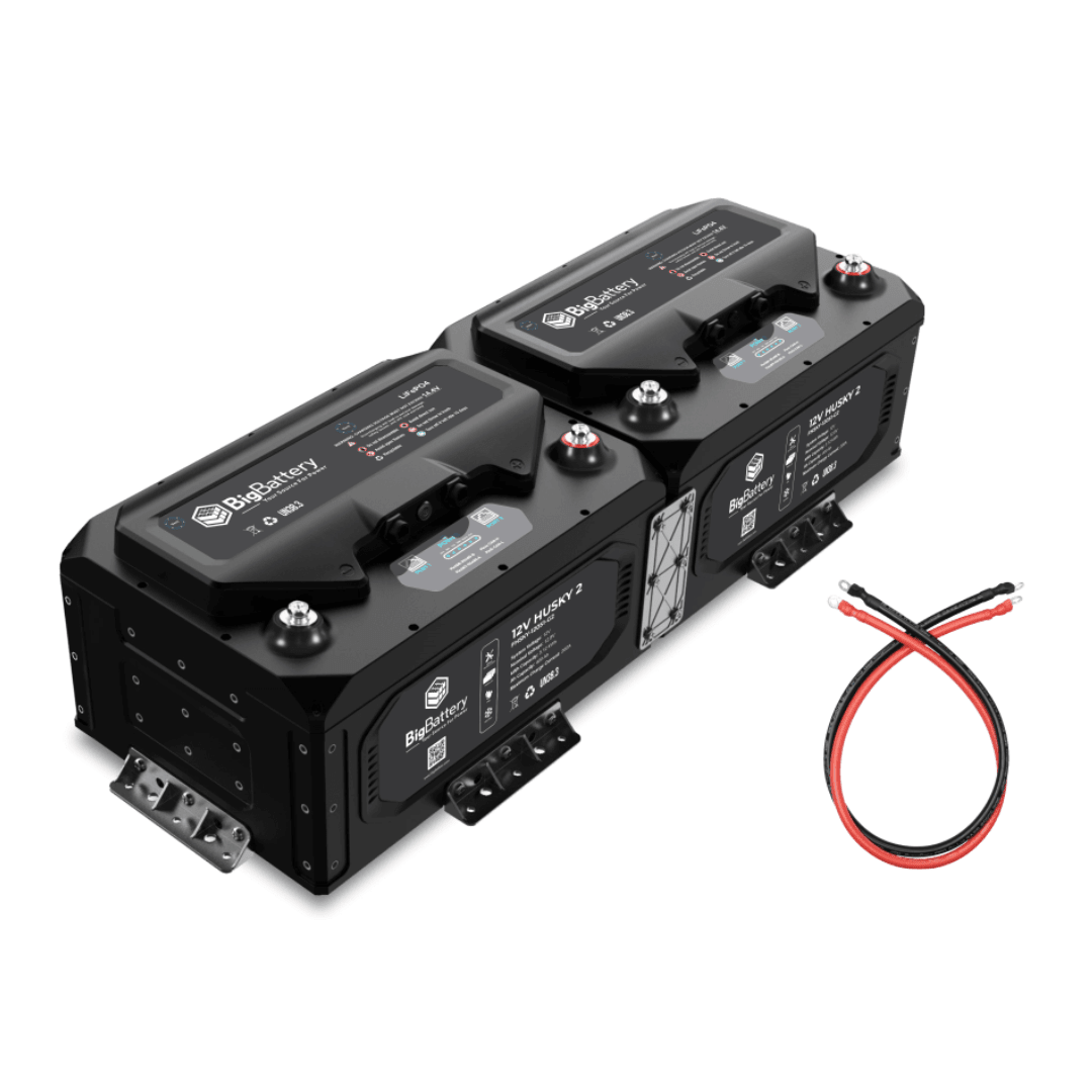 BigBattery HUSKY 2 12V 400Ah 5.12kWh LiFePO4 Battery