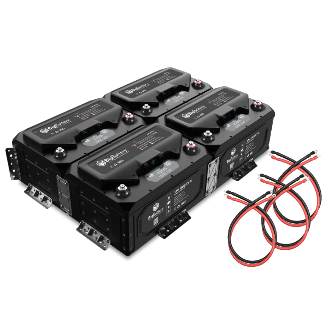 BigBattery HUSKY 2 12V 400Ah 5.12kWh LiFePO4 Battery
