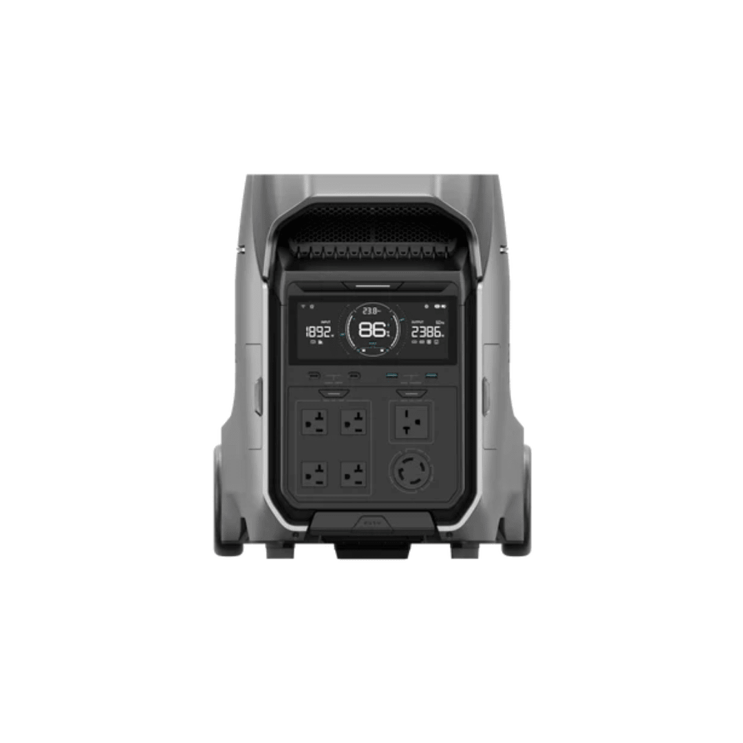 EcoFlow DELTA Pro 3 Solar Generator + DELTA Pro 3 Extra Batteries