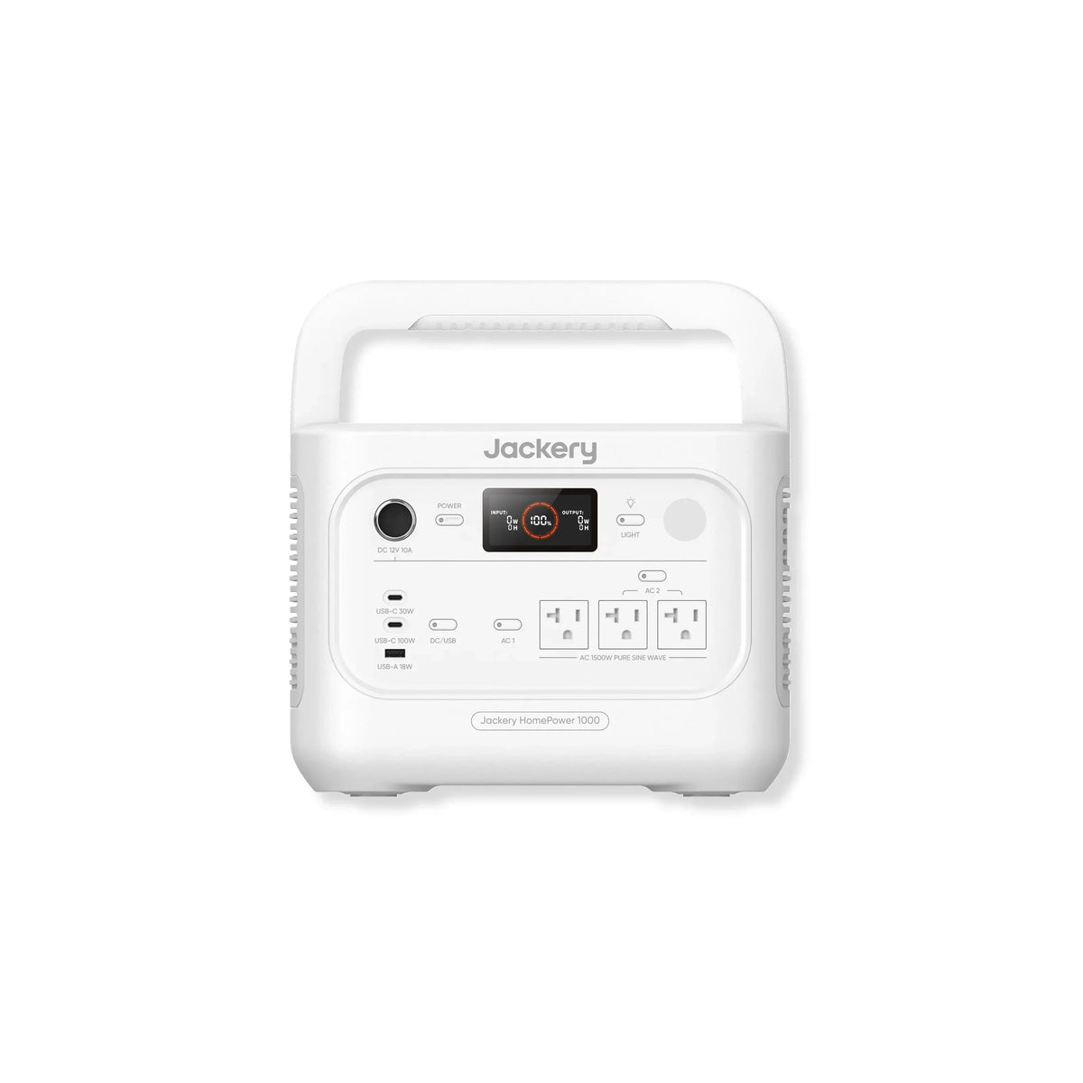 Jackery HomePower 1000 v2 Portable Power Station (White)