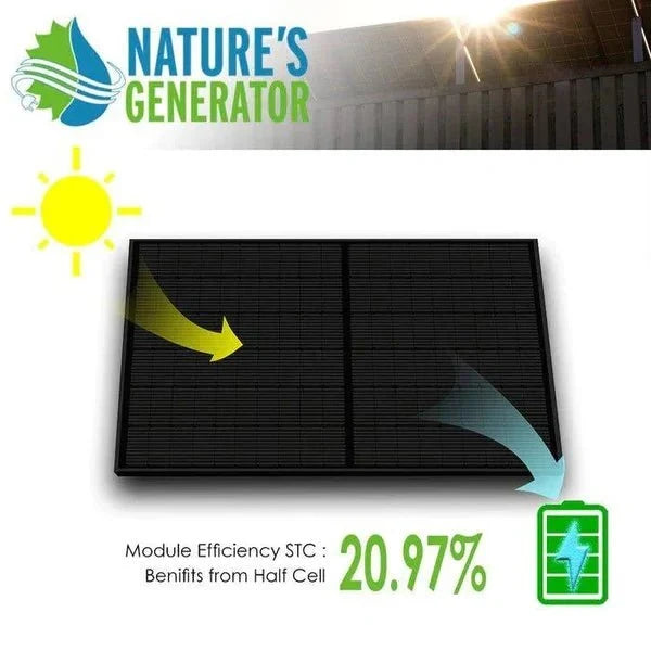 Natures Generator 10 x 410 Watt Monocrystalline Solar Panel