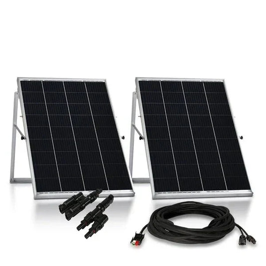 Natures Generator 2 x 100W Monocrystalline Power Panel