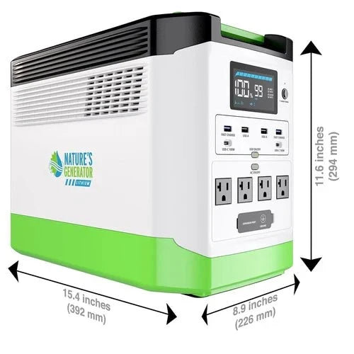 Natures Generator Lithium 1800 Platinum PE