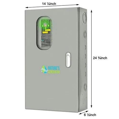 Natures Generator MyGrid 10K With 50A Automatic Transfer Switch